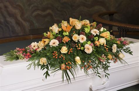 bestille blomster til begravelse